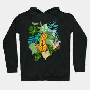 Tiger in the jungle Hoodie